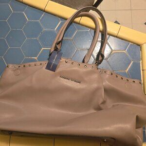 Mushroom color Adrienne Vittadini purse